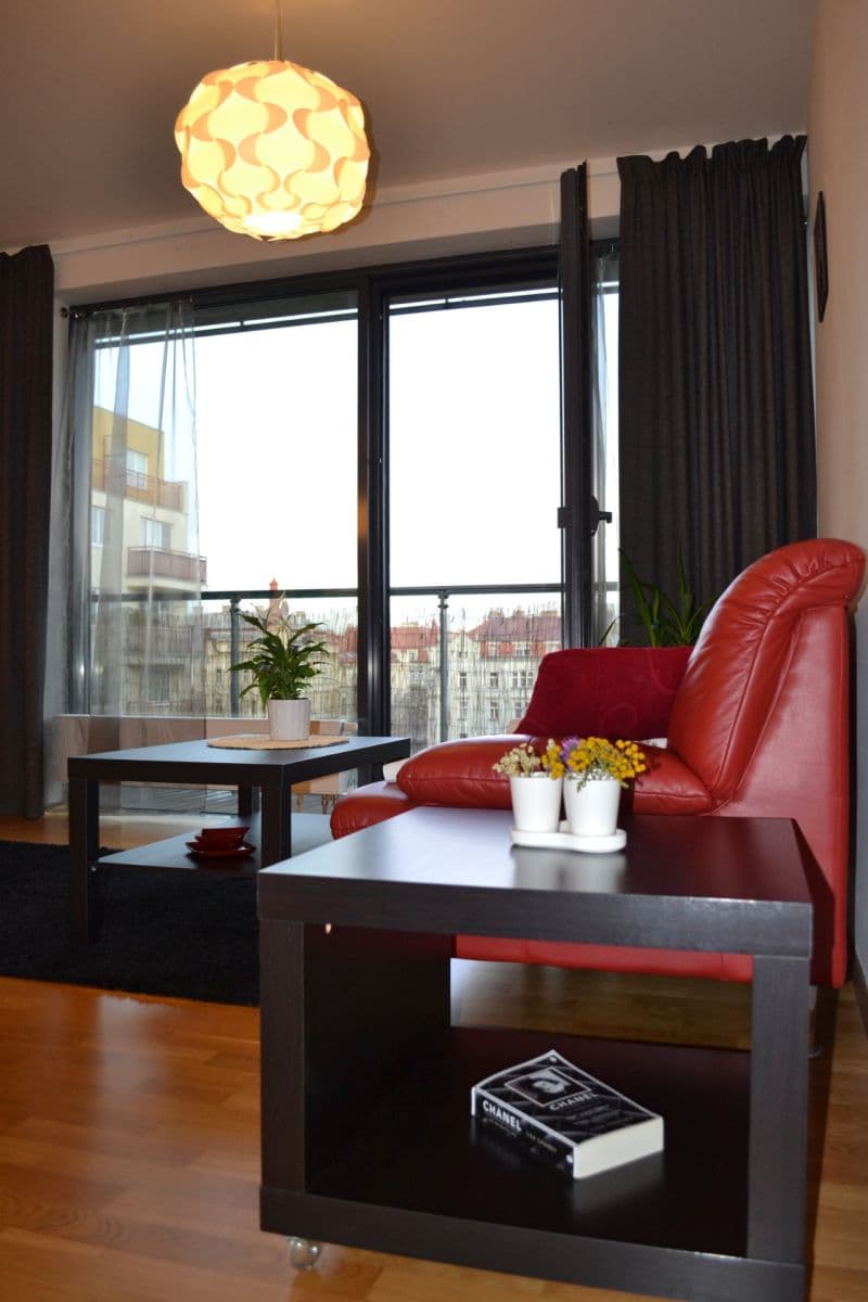 1 bedroom with open-plan kitchen flat to rent, 55 m², Křižíkova, Prague, Prague 1 bedroom with open-plan kitchen flat to rent, 55 m², Křižíkova, Prague, Prague