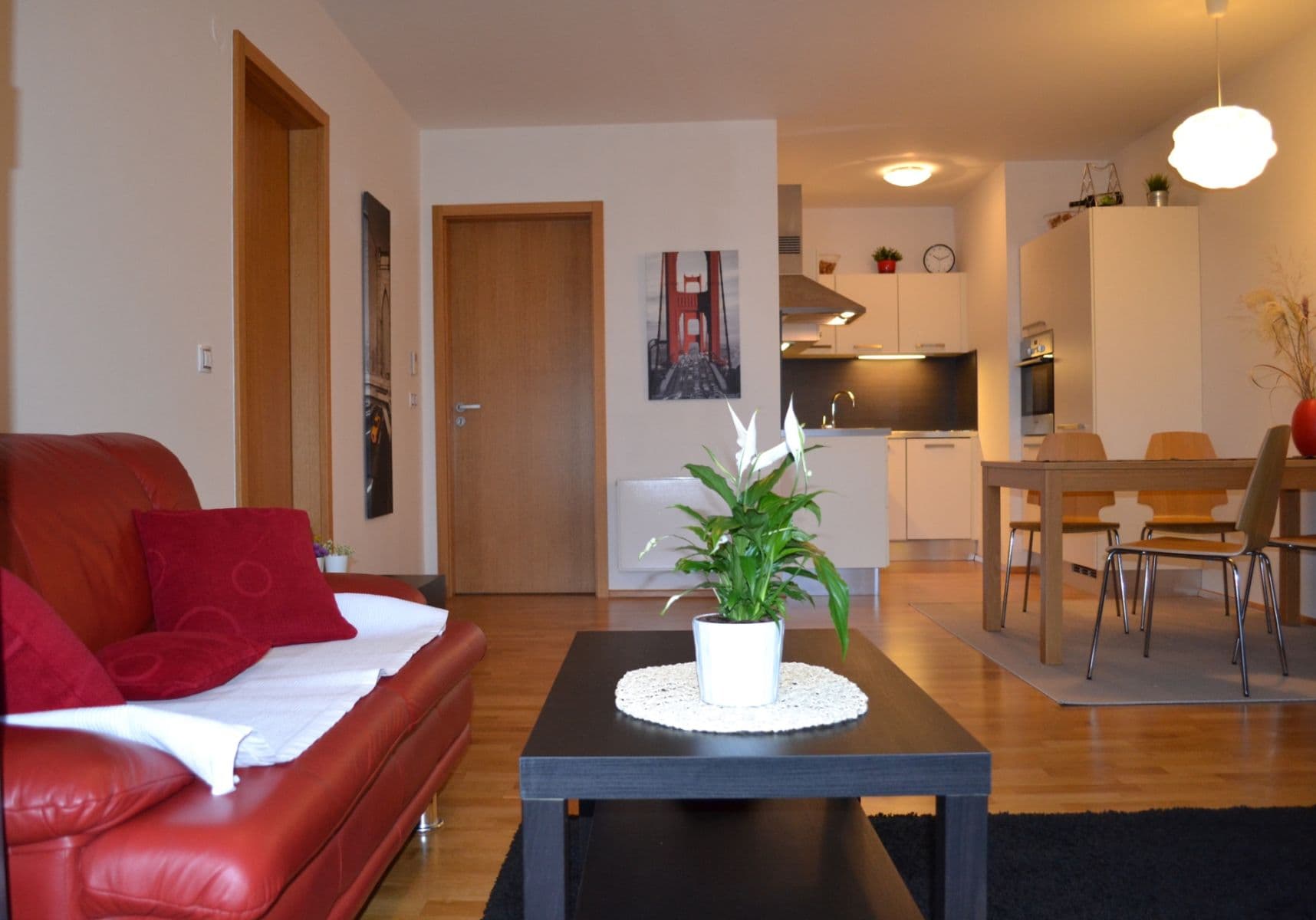 1 bedroom with open-plan kitchen flat to rent, 55 m², Křižíkova, Prague, Prague 1 bedroom with open-plan kitchen flat to rent, 55 m², Křižíkova, Prague, Prague