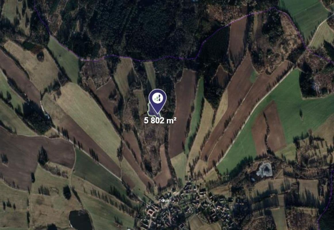 plot for sale, 5,802 m², Batelov, Vysočina Region plot for sale, 5,802 m², Batelov, Vysočina Region
