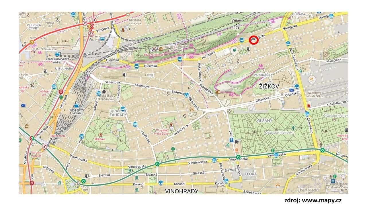 1 bedroom with open-plan kitchen flat to rent, 60 m², Hartigova, Prague, Prague 1 bedroom with open-plan kitchen flat to rent, 60 m², Hartigova, Prague, Prague