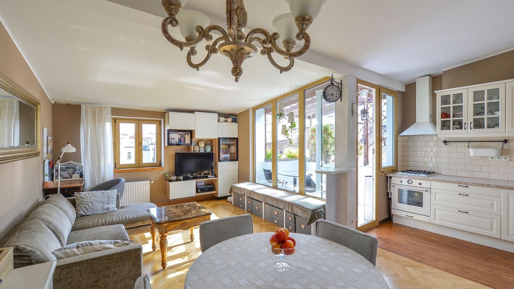 2 bedroom with open-plan kitchen flat for sale, 87 m², Čerchovská, Prague, Prague 2 bedroom with open-plan kitchen flat for sale, 87 m², Čerchovská, Prague, Prague