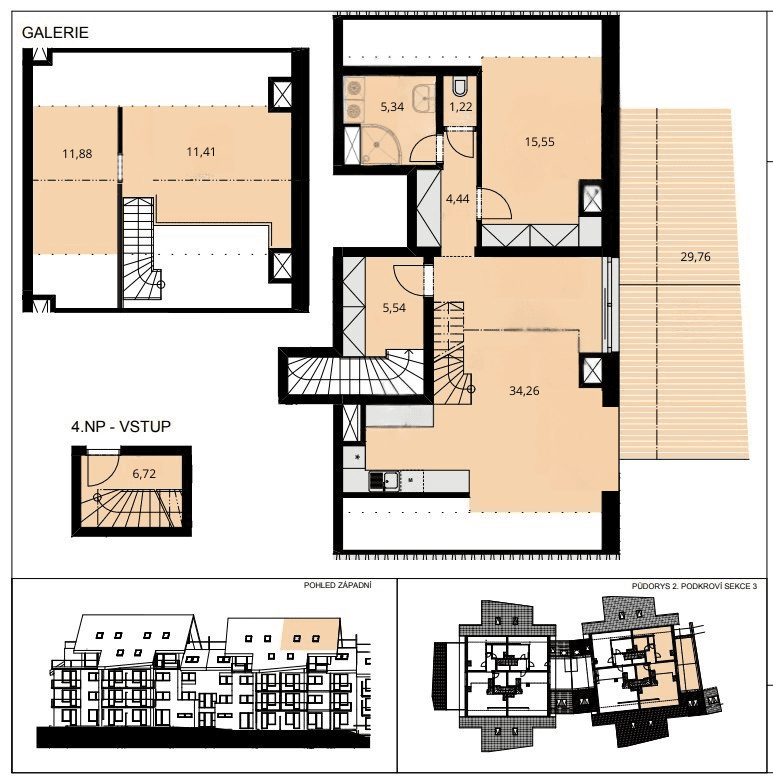 1 bedroom with open-plan kitchen flat for sale, 95 m², Višňová, Moravany, Jihomoravský Region 1 bedroom with open-plan kitchen flat for sale, 95 m², Višňová, Moravany, Jihomoravský Region