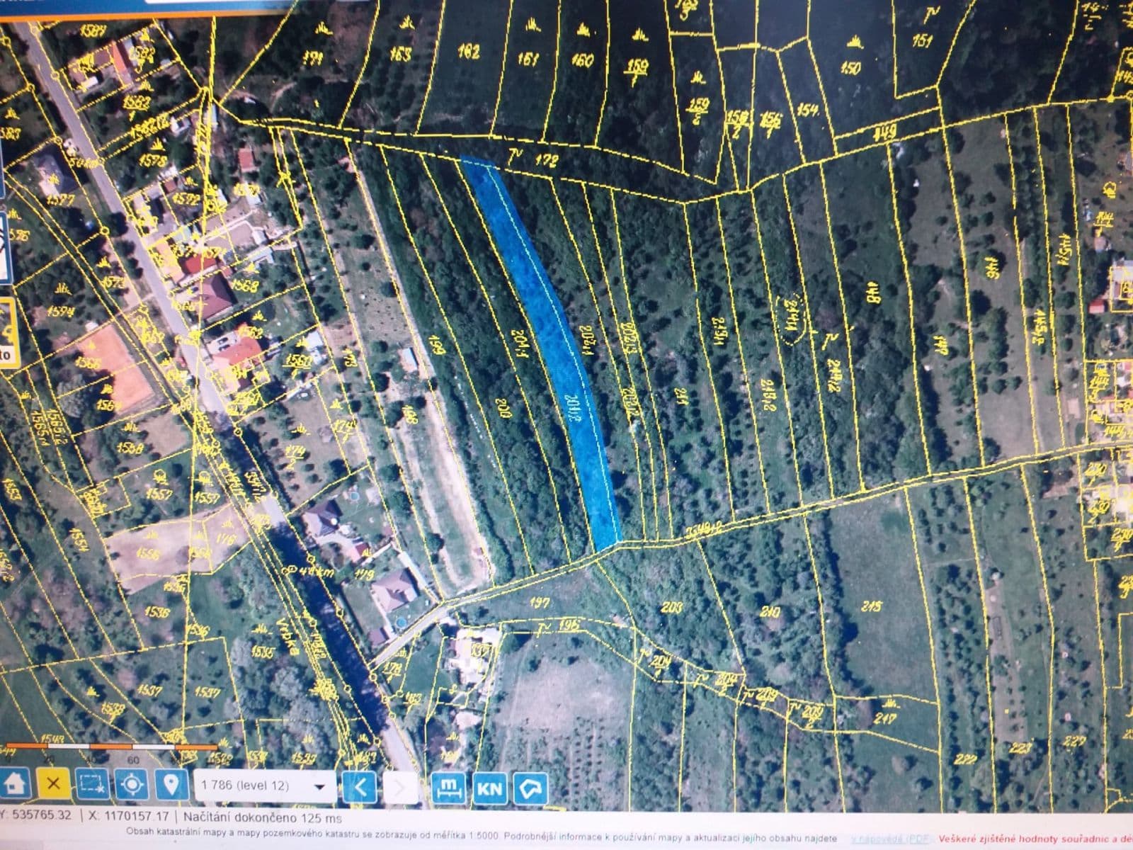 plot for sale, 2,183 m², Halenkovice, Zlínský Region plot for sale, 2,183 m², Halenkovice, Zlínský Region