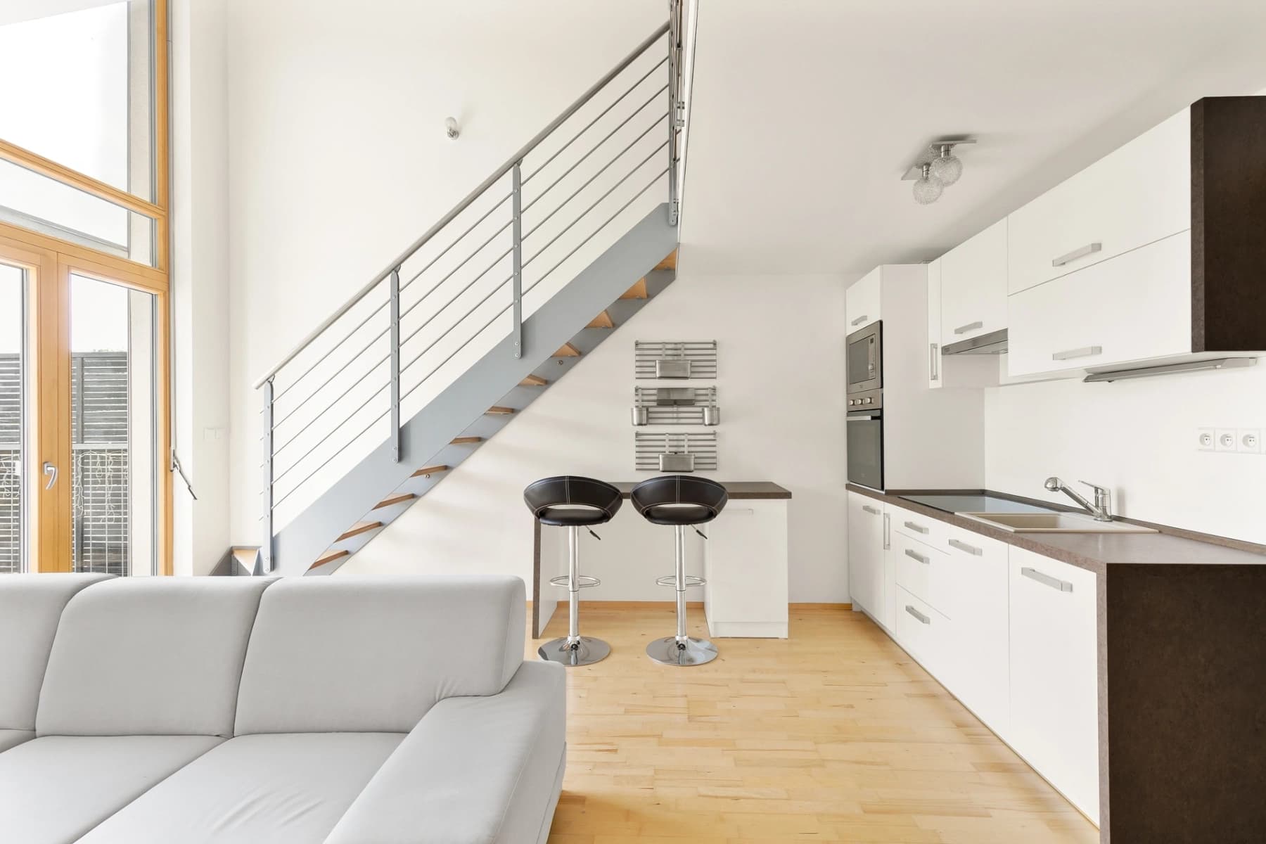 1 bedroom with open-plan kitchen flat to rent, 46 m², U libeňského pivovaru, Prague, Prague 1 bedroom with open-plan kitchen flat to rent, 46 m², U libeňského pivovaru, Prague, Prague