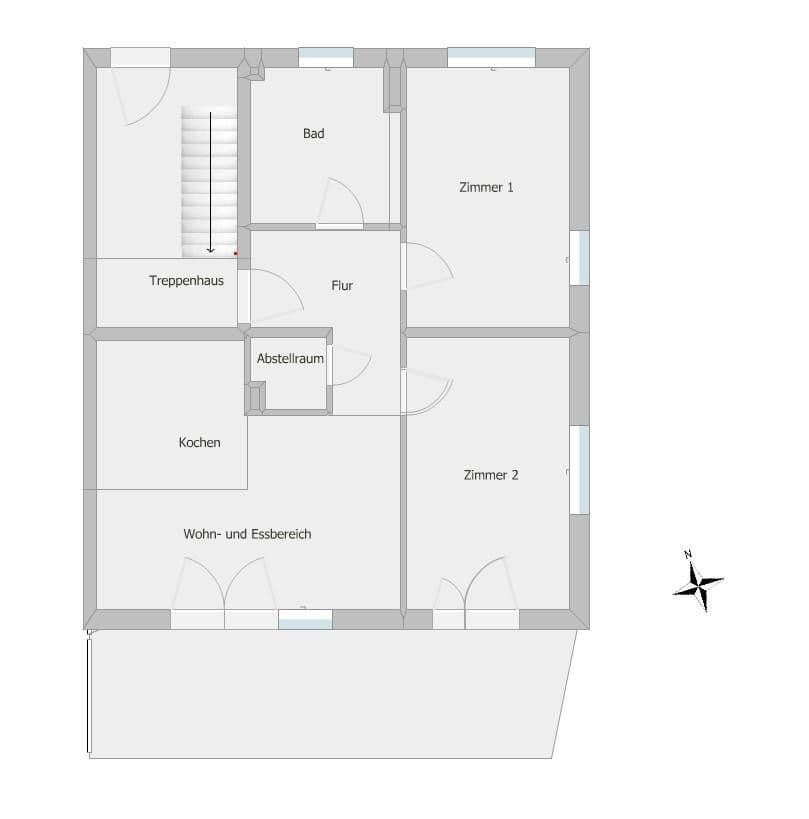 3 bedroom flat to rent, 74 m², Freising, Bavaria 3 bedroom flat to rent, 74 m², Freising, Bavaria