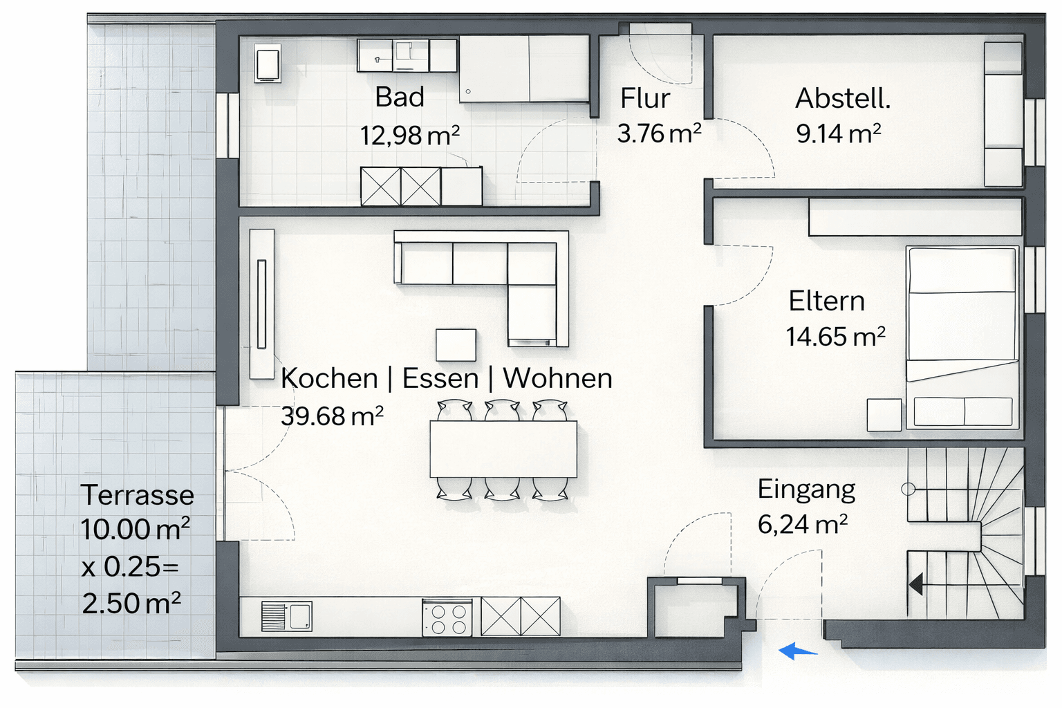 5 bedroom flat to rent, 172 m², Jockgrim, Rhineland-Palatinate 5 bedroom flat to rent, 172 m², Jockgrim, Rhineland-Palatinate