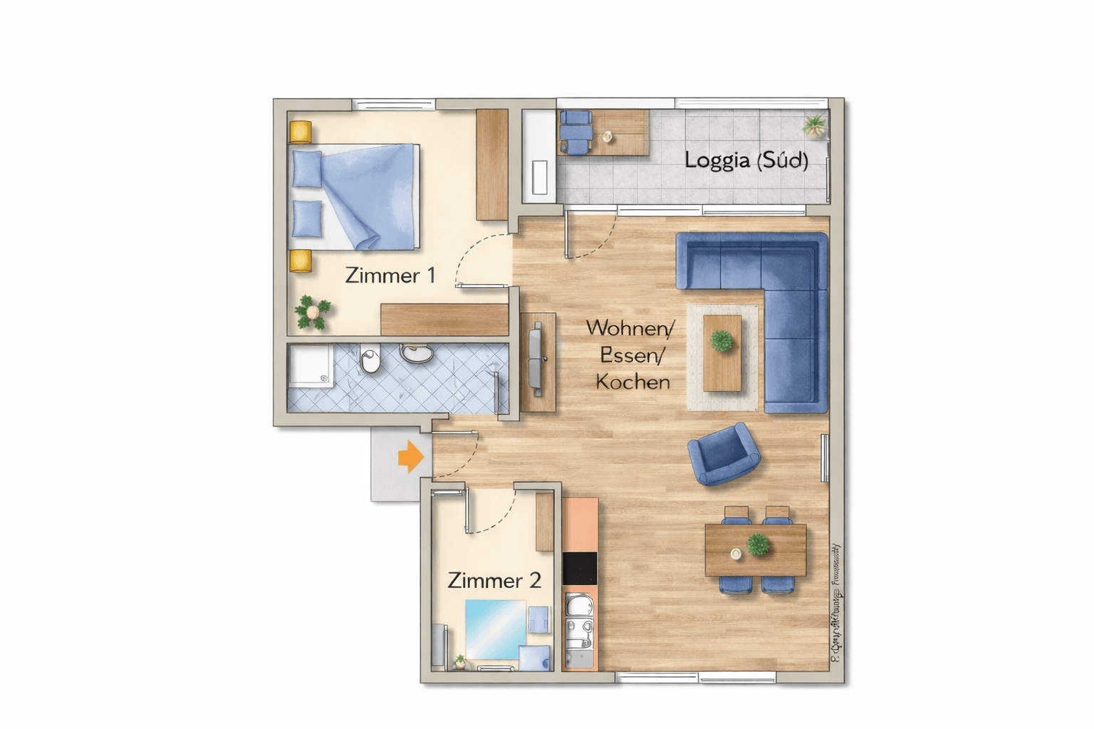 3 bedroom flat to rent, 58 m², Landhausstraße 4, Böblingen, Baden-Württemberg 3 bedroom flat to rent, 58 m², Landhausstraße 4, Böblingen, Baden-Württemberg