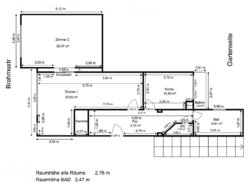 2 bedroom flat to rent, 80 m², Hanover, Lower Saxony 2 bedroom flat to rent, 80 m², Hanover, Lower Saxony