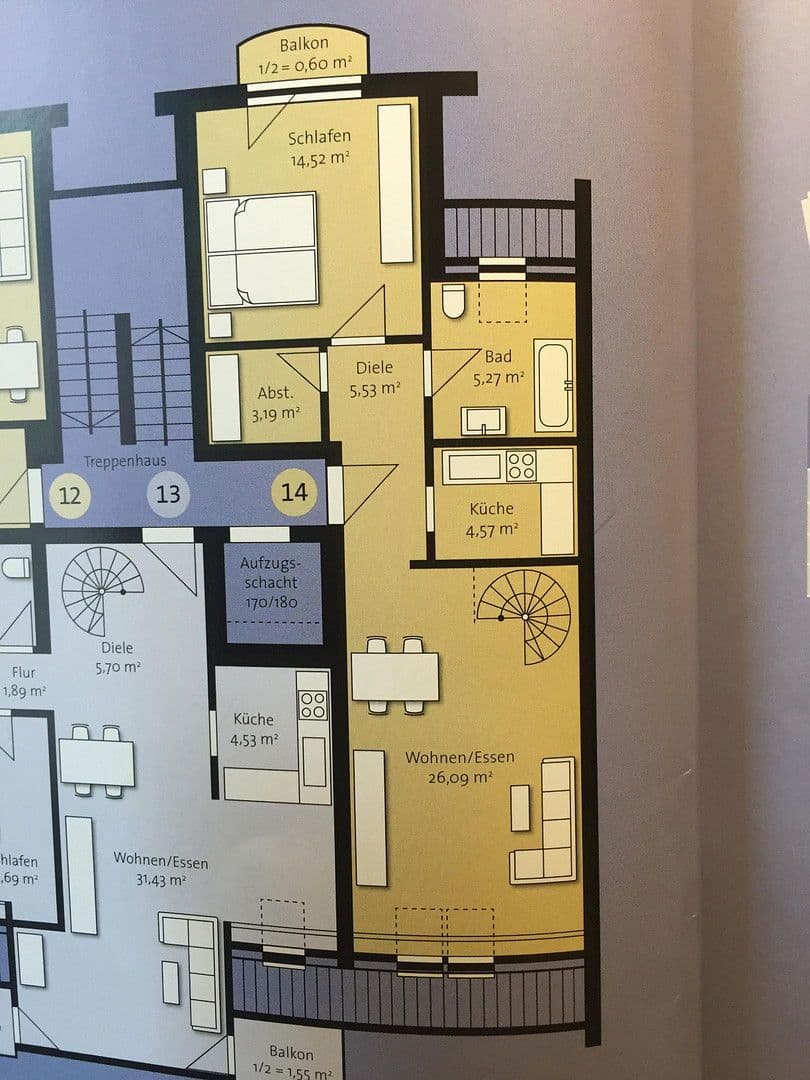 1 bedroom with open-plan kitchen flat for sale, 73 m², Kaeppelstraße 9, Nürnberg, Bavaria 1 bedroom with open-plan kitchen flat for sale, 73 m², Kaeppelstraße 9, Nürnberg, Bavaria