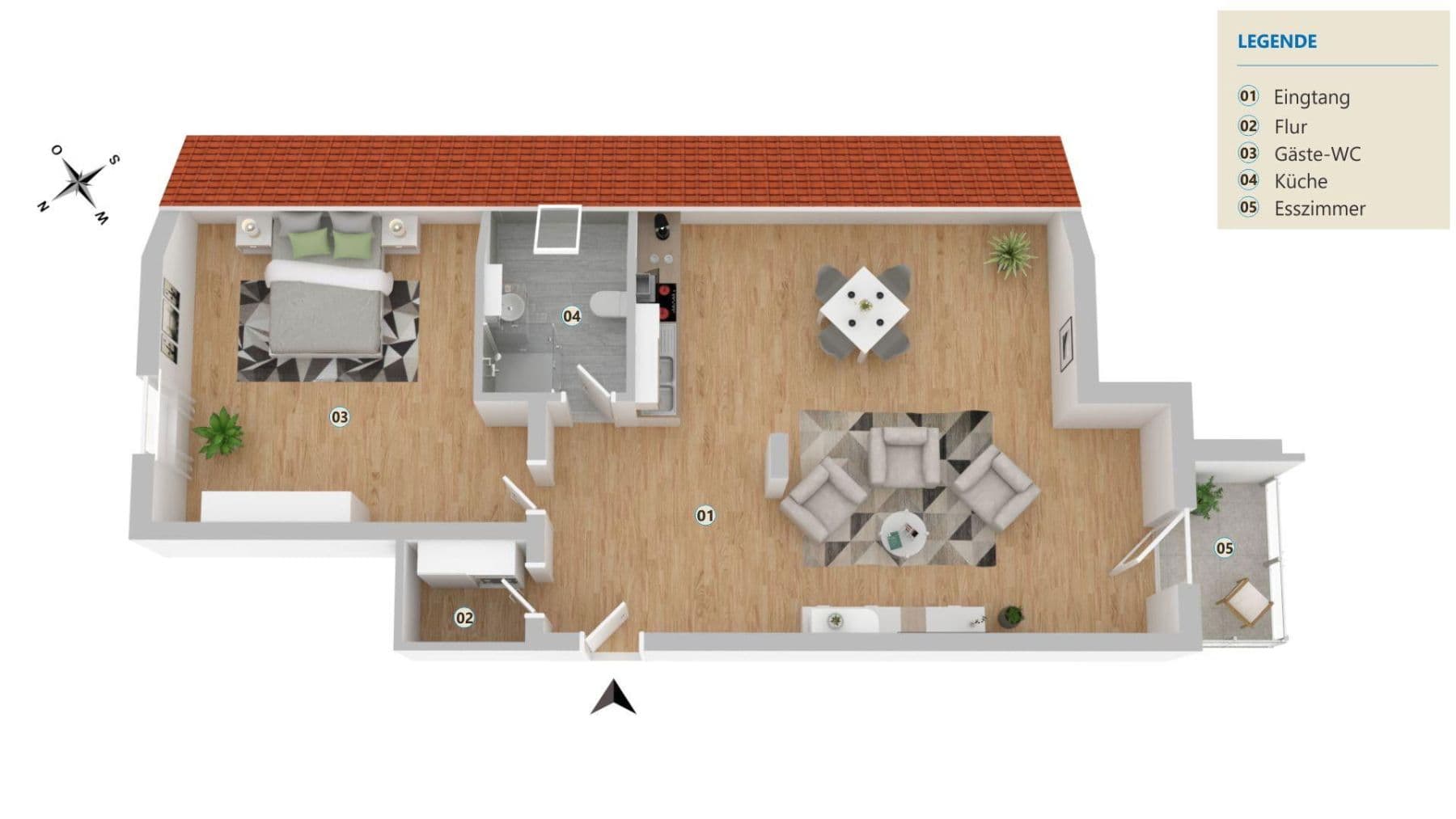 2 bedroom flat to rent, 65 m², Hölderlinstrasse 13A, Kaiserslautern-Hohenecken, Rhineland-Palatinate 2 bedroom flat to rent, 65 m², Hölderlinstrasse 13A, Kaiserslautern-Hohenecken, Rhineland-Palatinate