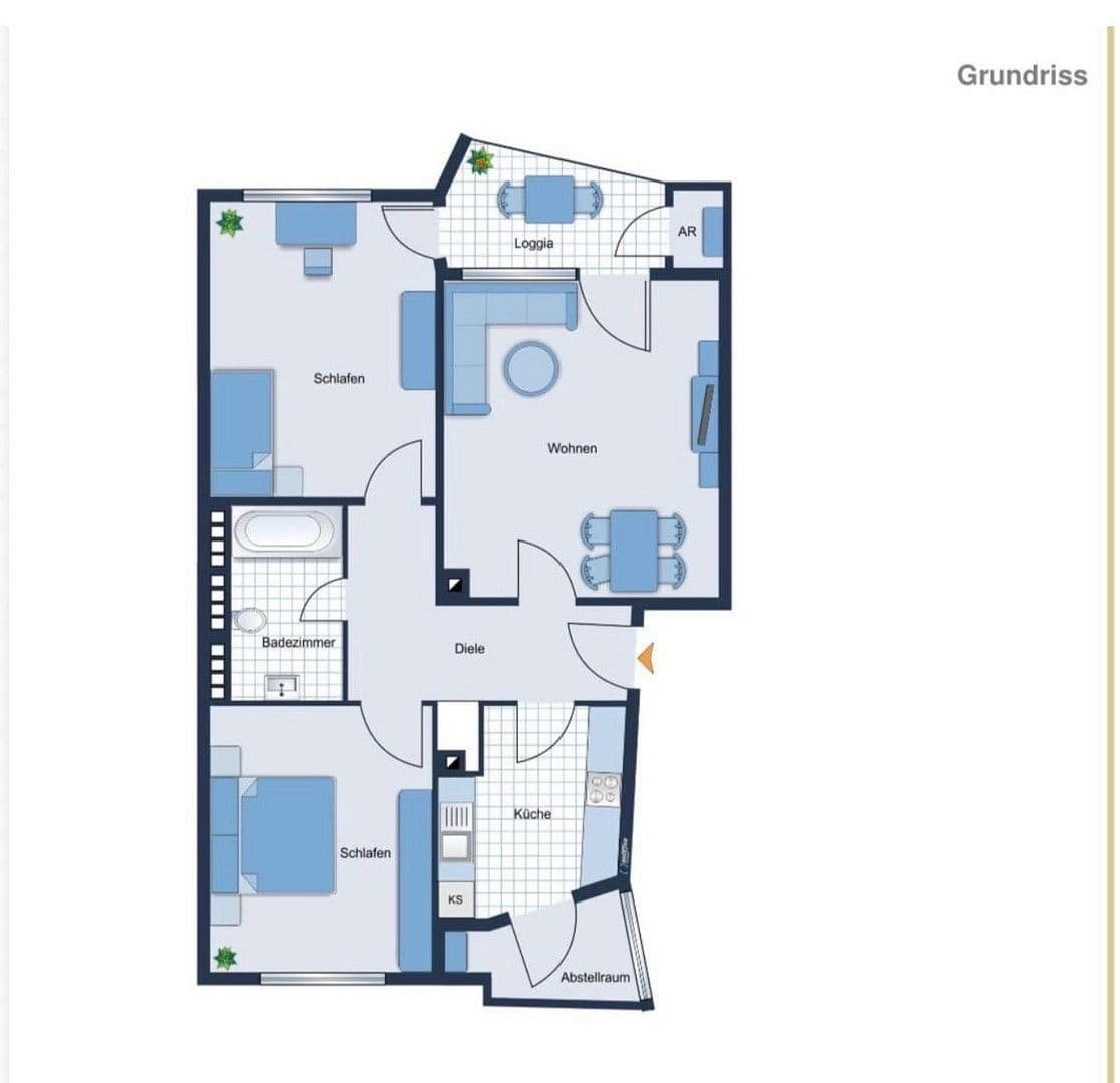 3 bedroom flat to rent, 76 m², Stuttgart, Baden-Württemberg 3 bedroom flat to rent, 76 m², Stuttgart, Baden-Württemberg