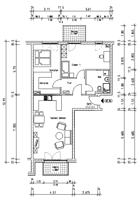 3 bedroom flat for sale, 90 m², Holstenstraße 167, Hamburg, Hamburg 3 bedroom flat for sale, 90 m², Holstenstraße 167, Hamburg, Hamburg