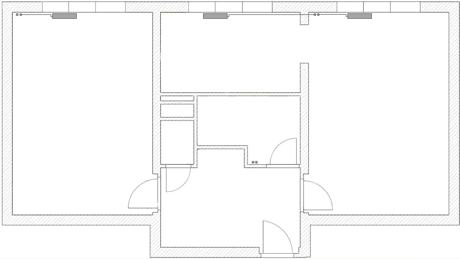 1 bedroom with open-plan kitchen flat to rent, 55 m², Antala Staška, Prague, Prague 1 bedroom with open-plan kitchen flat to rent, 55 m², Antala Staška, Prague, Prague