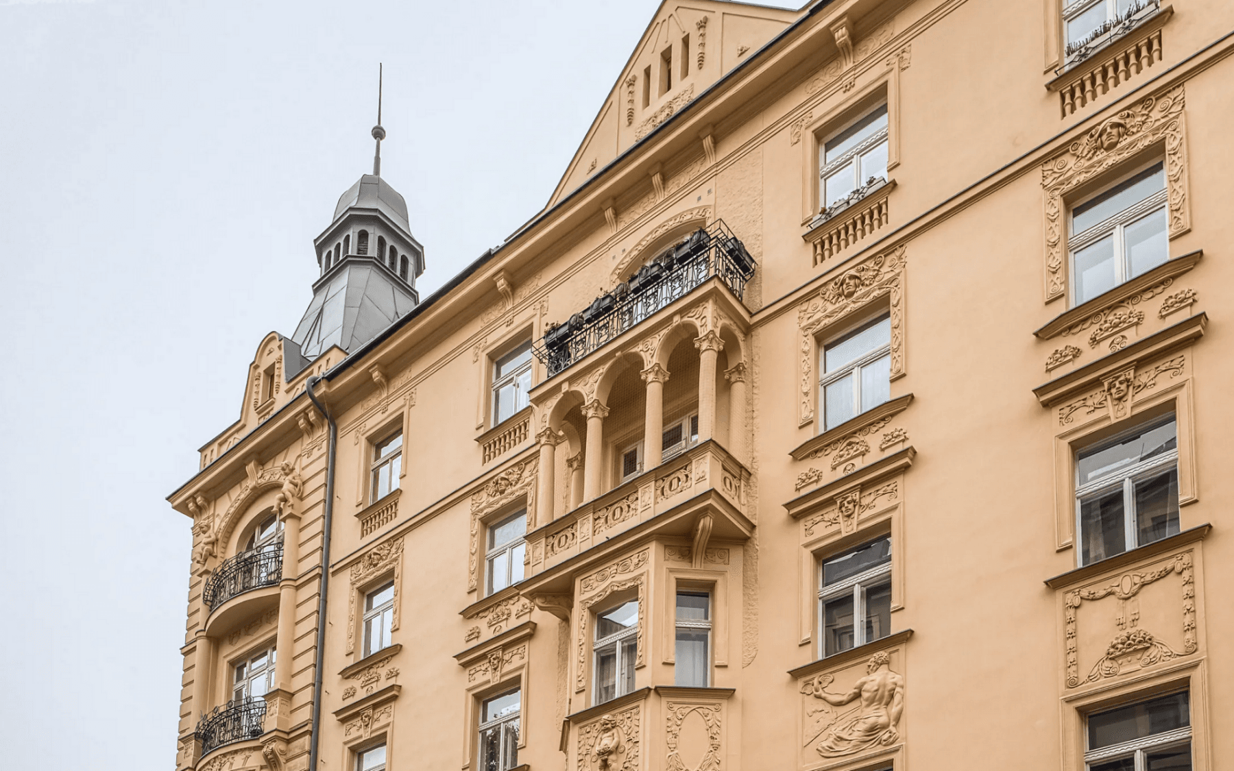 Studio flat to rent, 48 m², Orelská, Prague, Prague Studio flat to rent, 48 m², Orelská, Prague, Prague