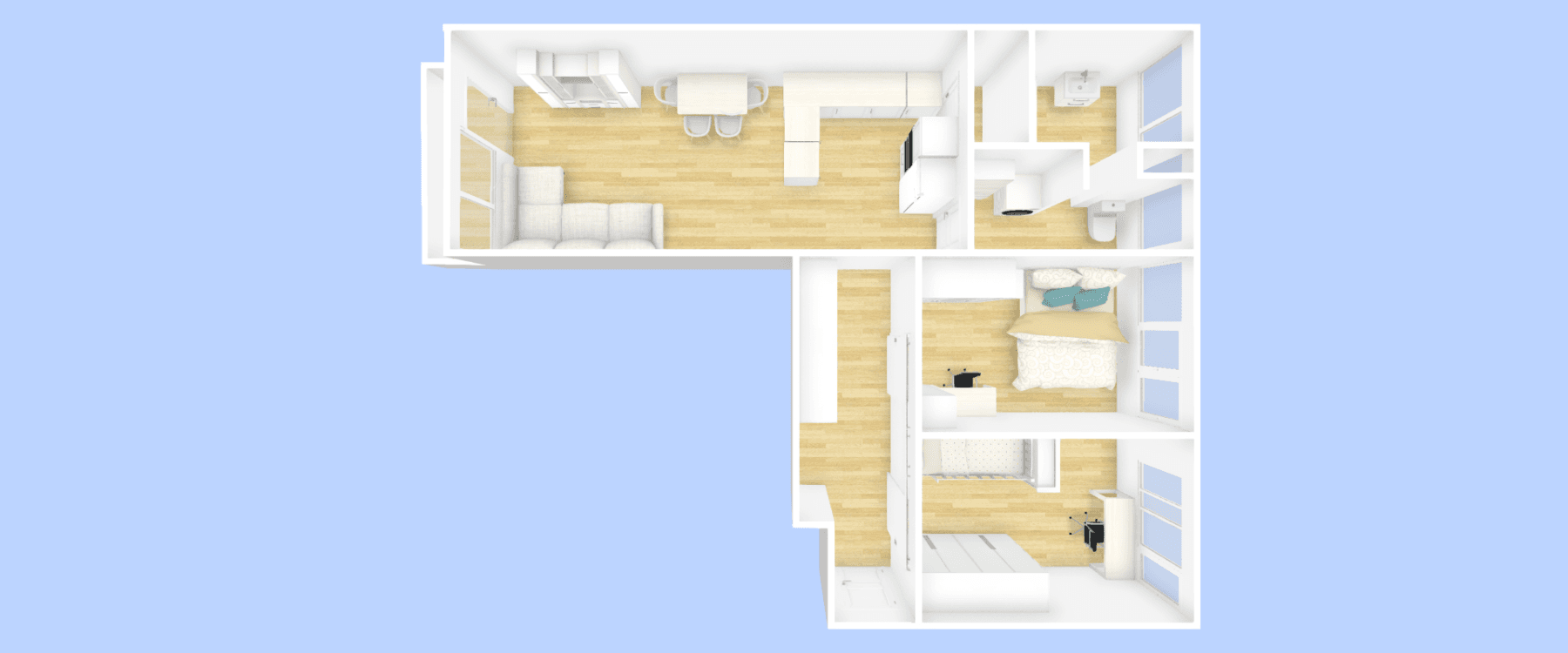 2 bedroom with open-plan kitchen flat for sale, 65 m², Dvorská, Liberec, Liberecký Region 2 bedroom with open-plan kitchen flat for sale, 65 m², Dvorská, Liberec, Liberecký Region