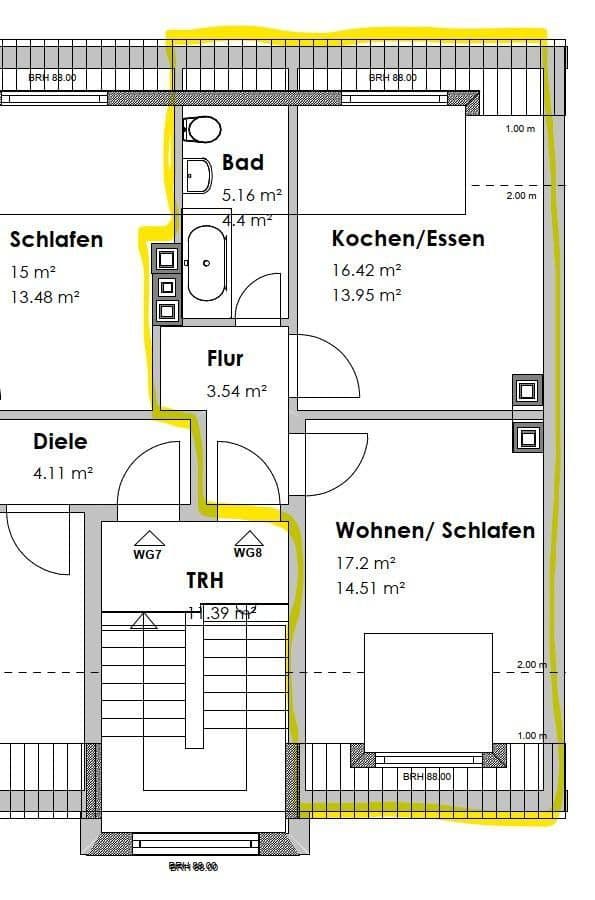 2 bedroom flat to rent, 37 m², Nordstrasse 42, Velbert, North Rhine-Westphalia 2 bedroom flat to rent, 37 m², Nordstrasse 42, Velbert, North Rhine-Westphalia
