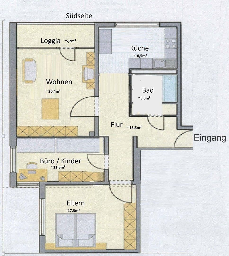 3 bedroom flat to rent, 80 m², Ludwigshafen am Rhein, Rhineland-Palatinate 3 bedroom flat to rent, 80 m², Ludwigshafen am Rhein, Rhineland-Palatinate