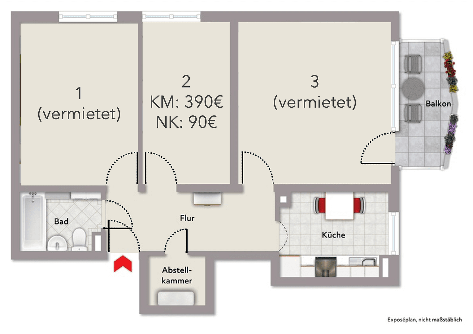 flat to rent, 69 m², Am Schwarzenberg 4, Würzburg, Bavaria flat to rent, 69 m², Am Schwarzenberg 4, Würzburg, Bavaria