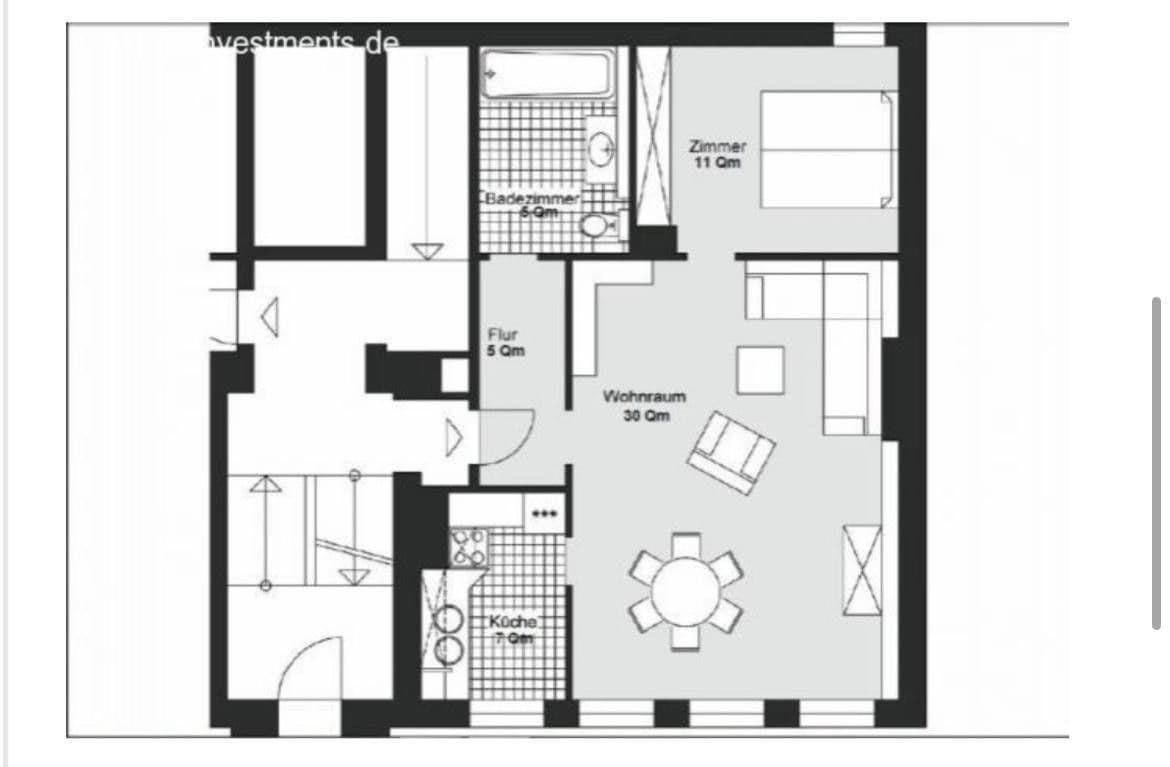 2 bedroom flat to rent, 58 m², Hamburg, Hamburg 2 bedroom flat to rent, 58 m², Hamburg, Hamburg