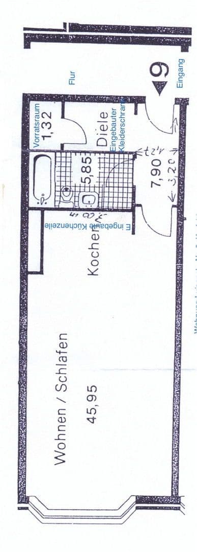 1 bedroom flat to rent, 60 m², Luisenstr. 74, Krefeld, North Rhine-Westphalia 1 bedroom flat to rent, 60 m², Luisenstr. 74, Krefeld, North Rhine-Westphalia