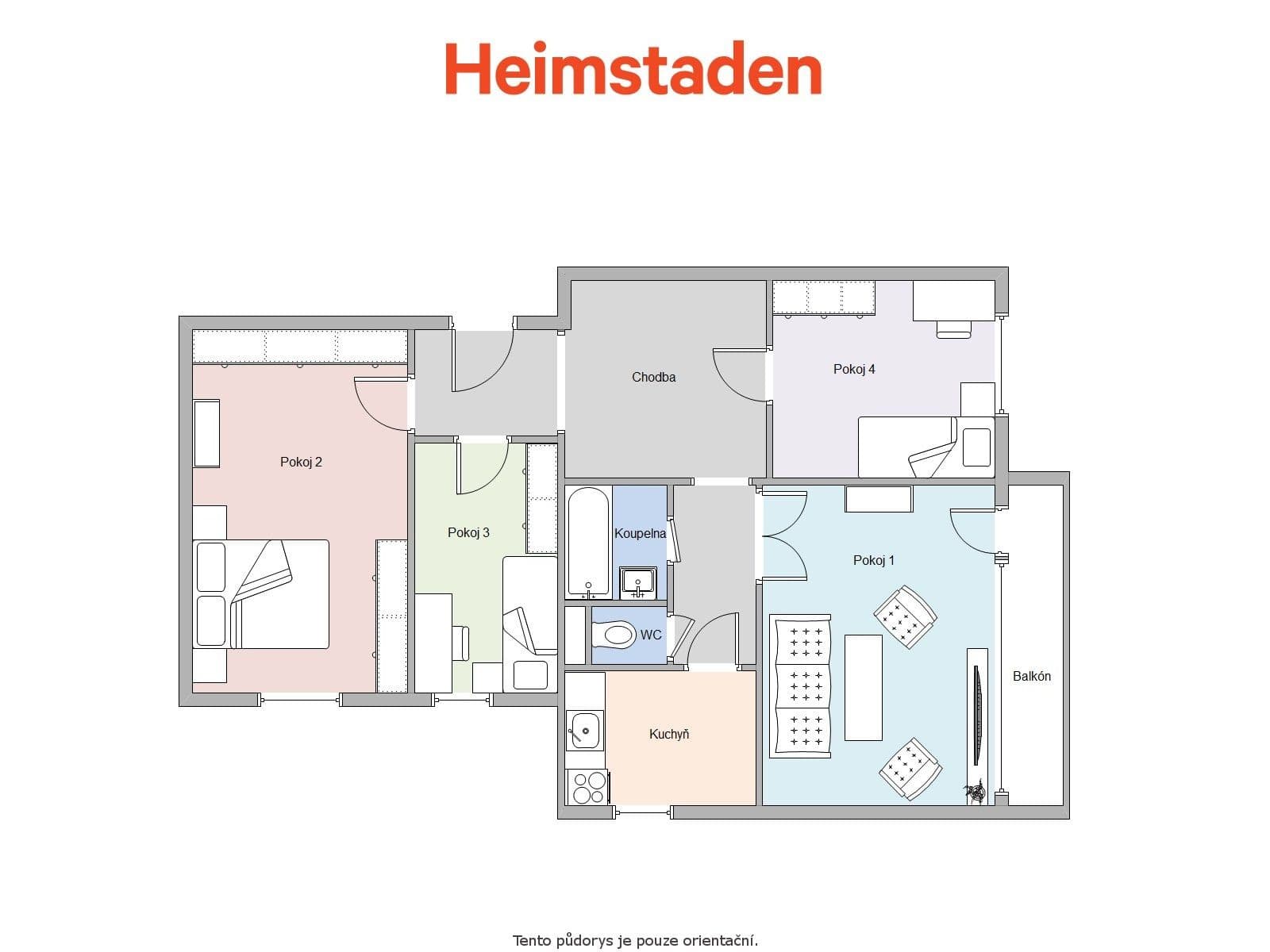 4 bedroom flat to rent, 88 m², Ke Studánce, Orlová, Moravskoslezský Region 4 bedroom flat to rent, 88 m², Ke Studánce, Orlová, Moravskoslezský Region
