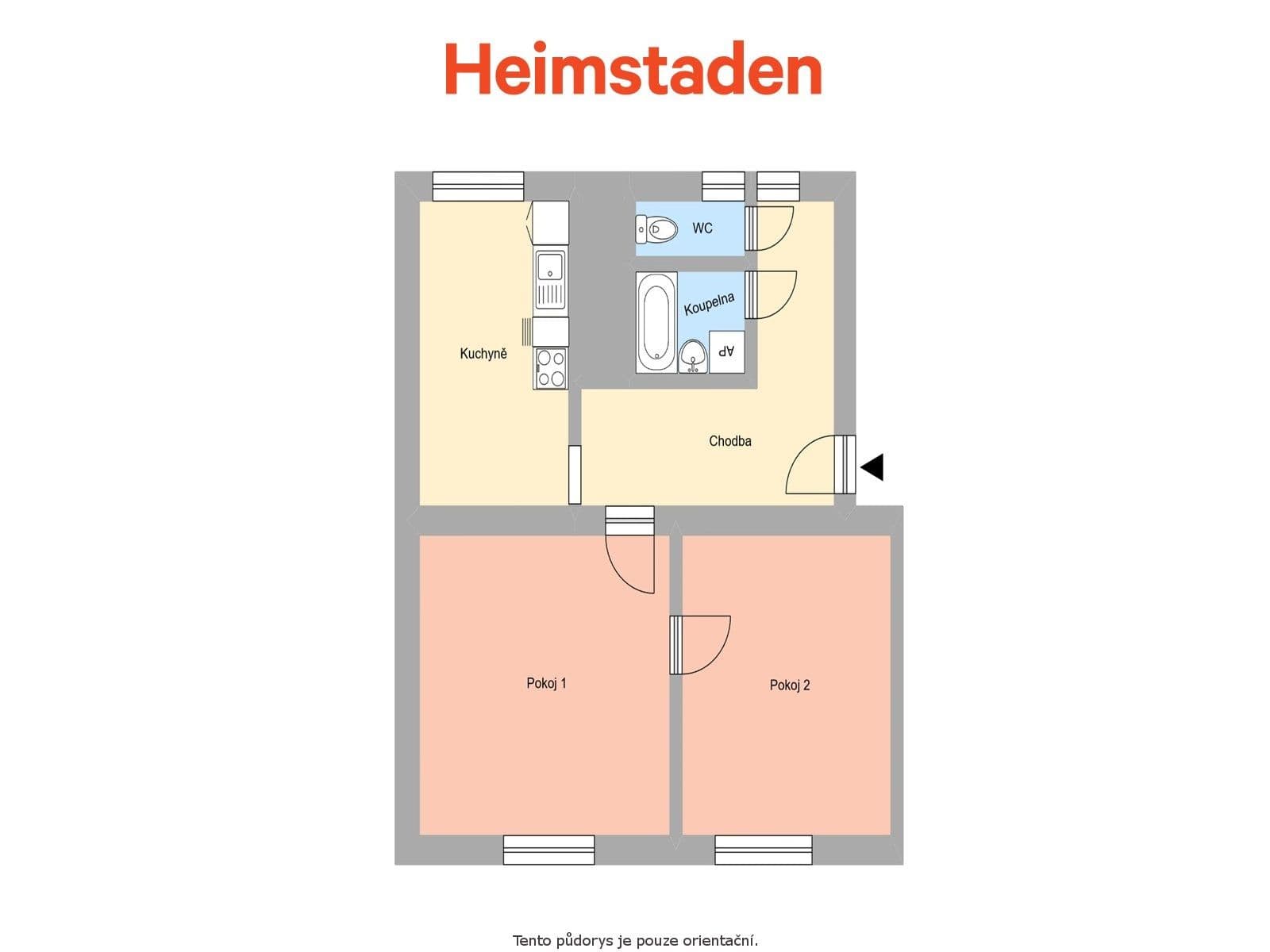 2 bedroom flat to rent, 54 m², Na Nábřeží, Havířov, Moravskoslezský Region 2 bedroom flat to rent, 54 m², Na Nábřeží, Havířov, Moravskoslezský Region