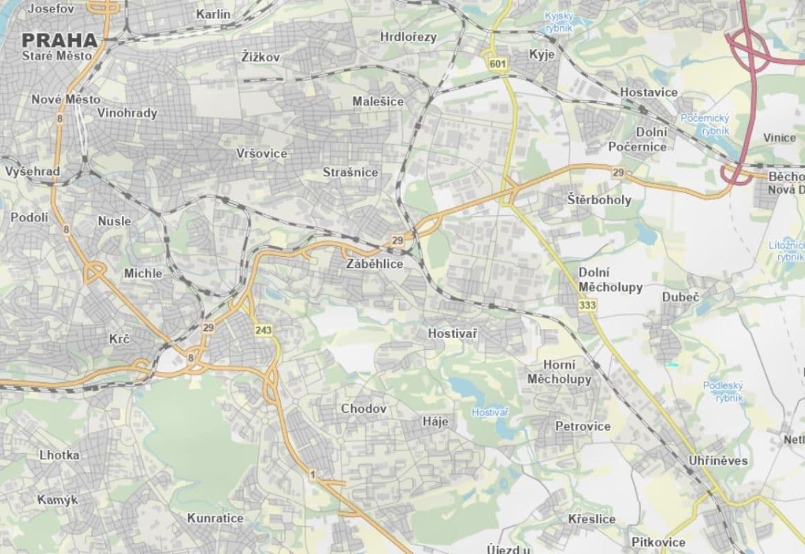 plot for sale, 4,726 m², Prague, Prague plot for sale, 4,726 m², Prague, Prague