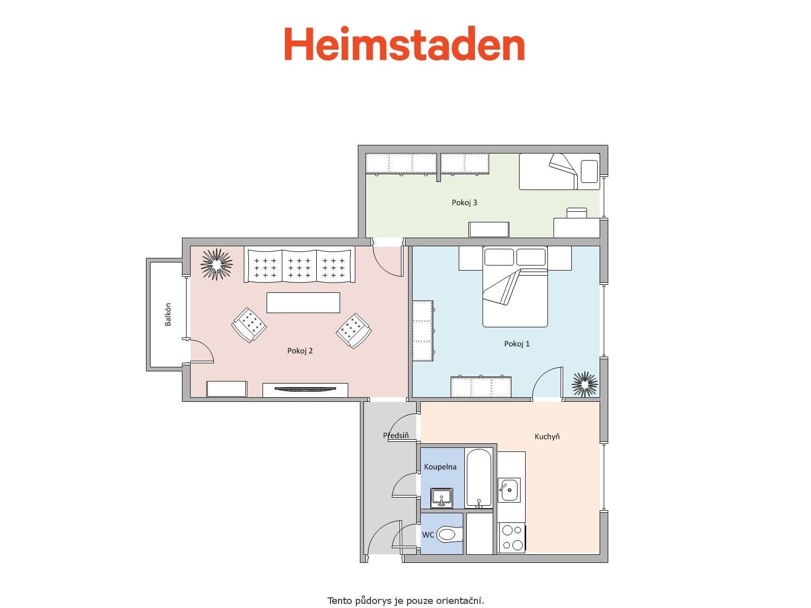 3 bedroom flat to rent, 61 m², Lípová, Havířov, Moravskoslezský Region 3 bedroom flat to rent, 61 m², Lípová, Havířov, Moravskoslezský Region