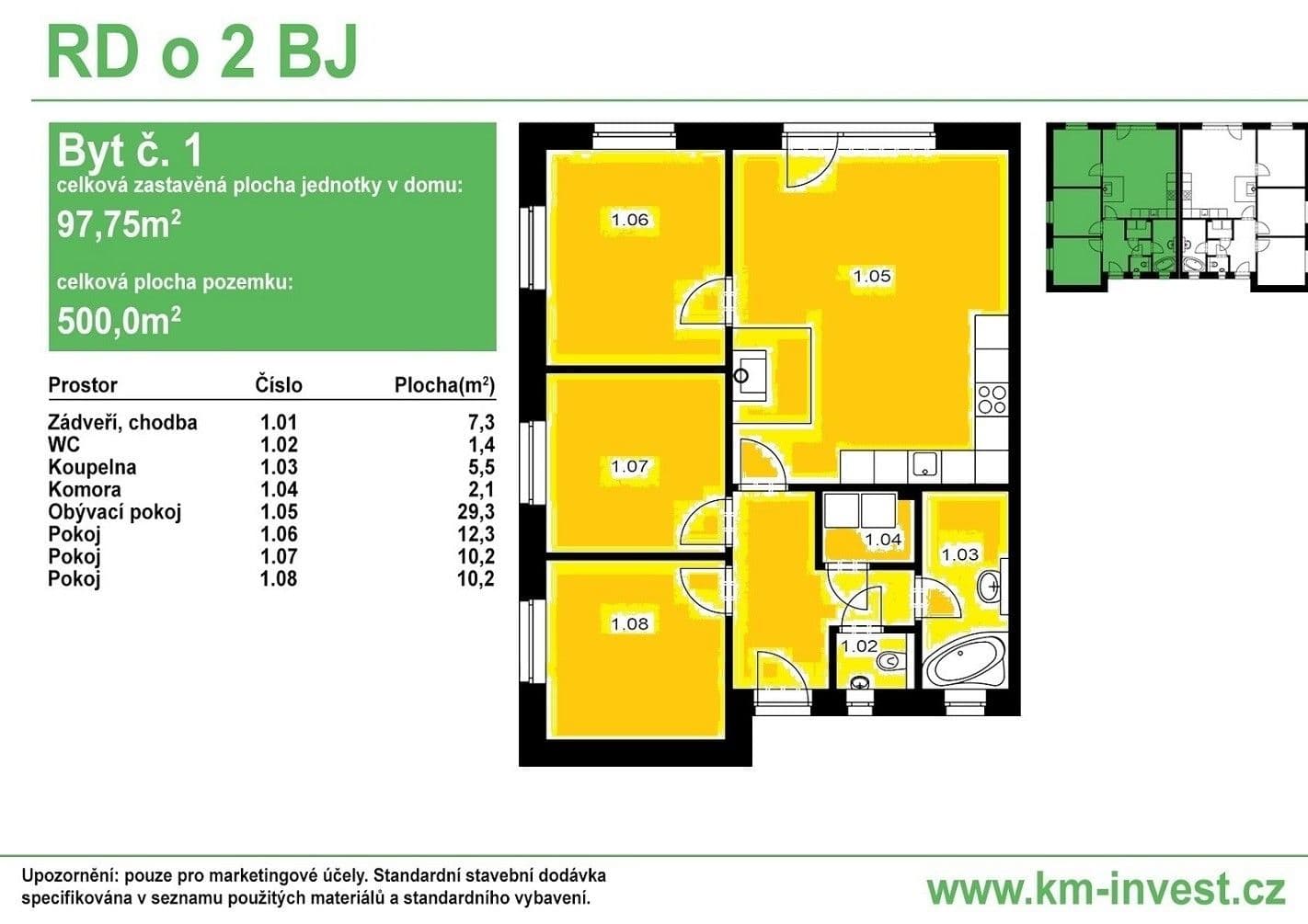 3 bedroom with open-plan kitchen flat to rent, 80 m², Zámecká, Rataje nad Sázavou, Středočeský Region 3 bedroom with open-plan kitchen flat to rent, 80 m², Zámecká, Rataje nad Sázavou, Středočeský Region