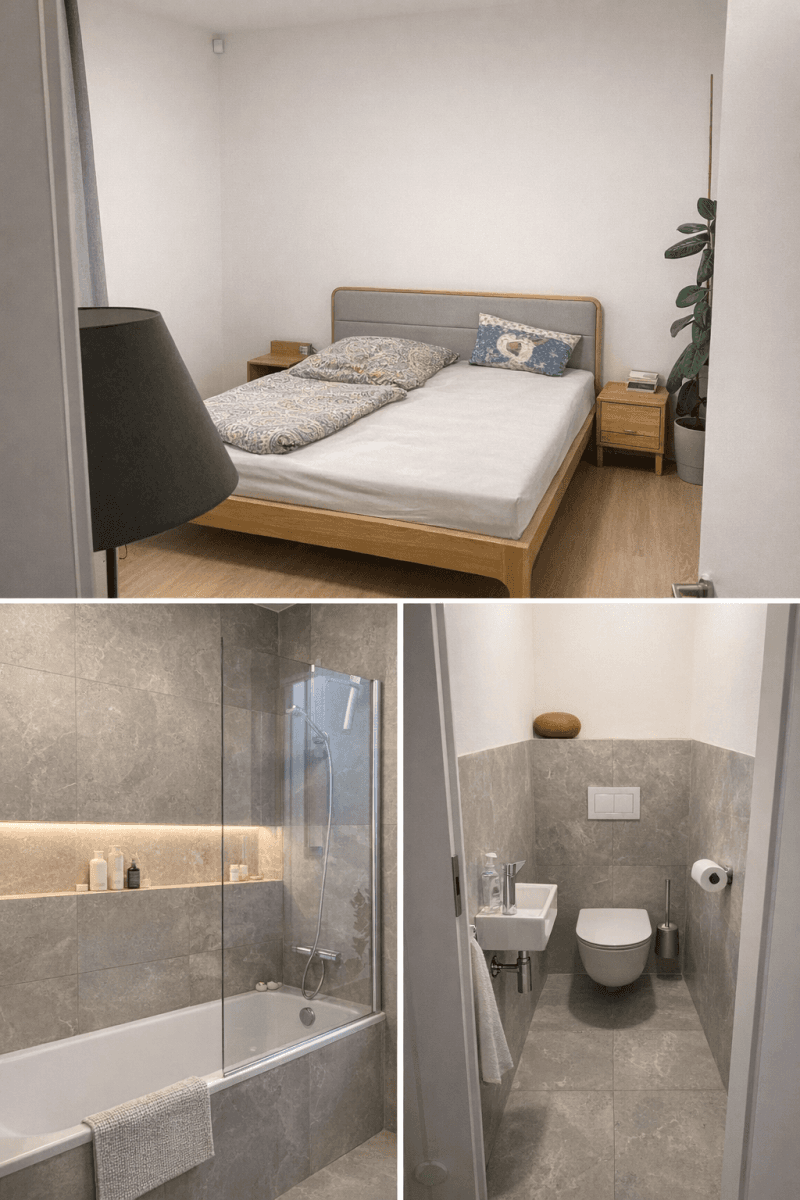 2 bedroom with open-plan kitchen flat to rent, 86 m², Staré zámky, Brno, Jihomoravský Region 2 bedroom with open-plan kitchen flat to rent, 86 m², Staré zámky, Brno, Jihomoravský Region