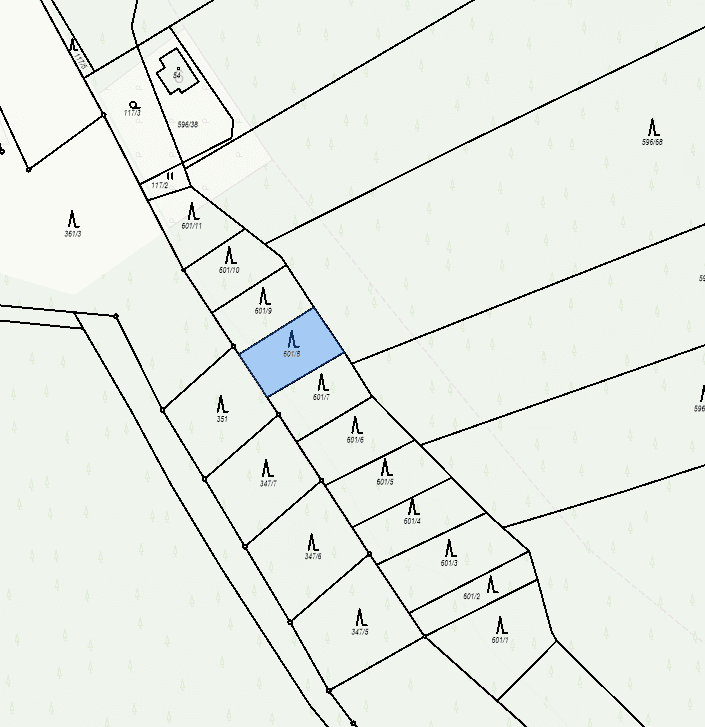 plot for sale, 69 m², Veselíčko, Jihočeský Region plot for sale, 69 m², Veselíčko, Jihočeský Region