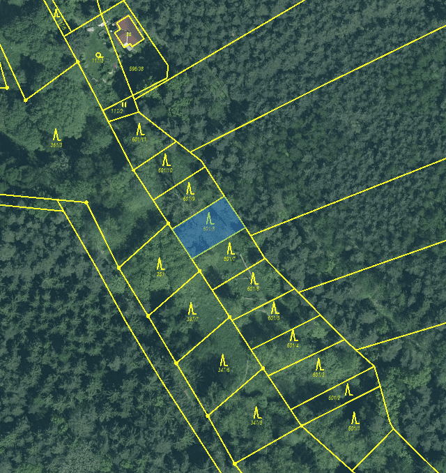 plot for sale, 69 m², Veselíčko, Jihočeský Region plot for sale, 69 m², Veselíčko, Jihočeský Region