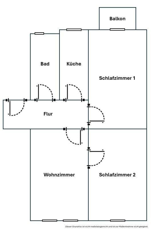 3 bedroom flat to rent, 68 m², Strauchstraße 24, Nürnberg, Bavaria 3 bedroom flat to rent, 68 m², Strauchstraße 24, Nürnberg, Bavaria