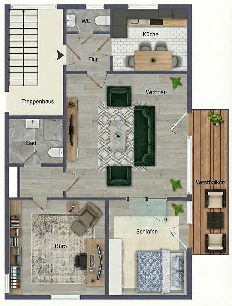 3 bedroom flat for sale, 72 m², Ostfildern, Baden-Württemberg 3 bedroom flat for sale, 72 m², Ostfildern, Baden-Württemberg