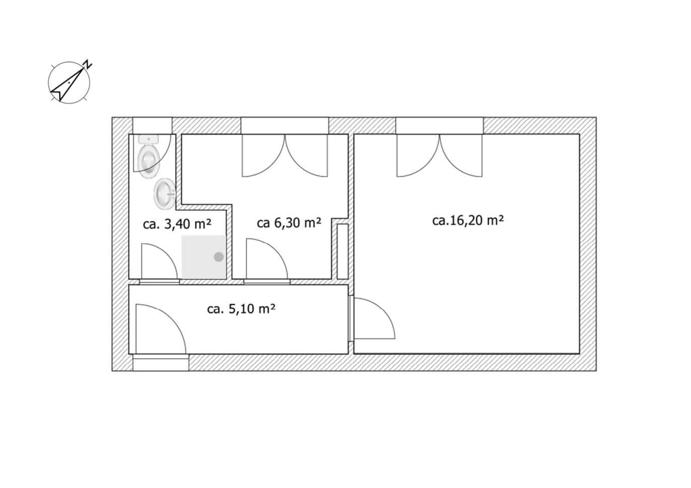 1 bedroom flat for sale, 31 m², Aachen, North Rhine-Westphalia 1 bedroom flat for sale, 31 m², Aachen, North Rhine-Westphalia