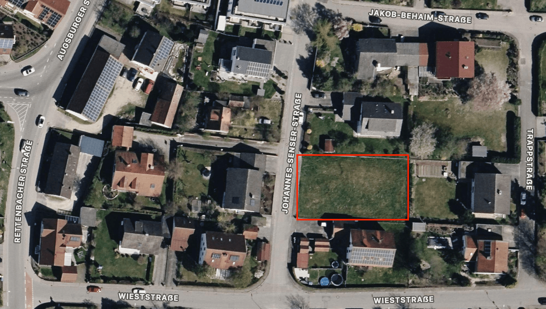 plot for sale, 910 m², Johannes-Senser-Straße, Schrobenhausen, Bavaria plot for sale, 910 m², Johannes-Senser-Straße, Schrobenhausen, Bavaria