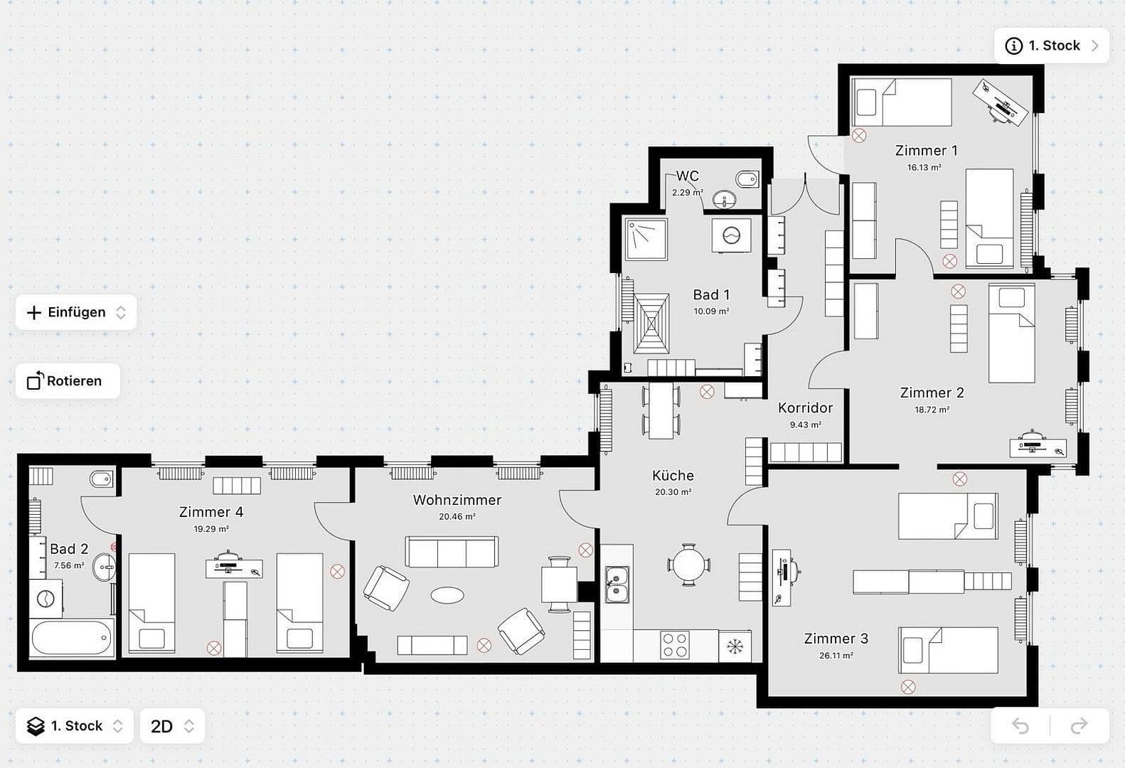 5 bedroom flat to rent, 155 m², Merseburger Str. 406, Halle/Saale, Saxony-Anhalt 5 bedroom flat to rent, 155 m², Merseburger Str. 406, Halle/Saale, Saxony-Anhalt
