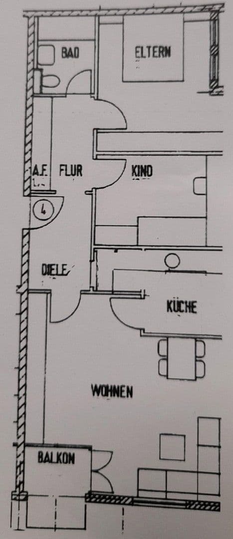 3 bedroom flat to rent, 79 m², Am Klemmberg 3, Weißenfels, Saxony-Anhalt 3 bedroom flat to rent, 79 m², Am Klemmberg 3, Weißenfels, Saxony-Anhalt