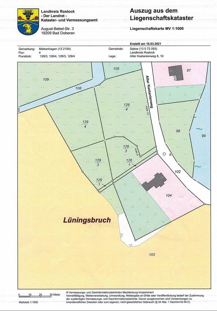plot for sale, 2,000 m², Alter Kastanienweg 8, Satow, Mecklenburg-Vorpommern plot for sale, 2,000 m², Alter Kastanienweg 8, Satow, Mecklenburg-Vorpommern