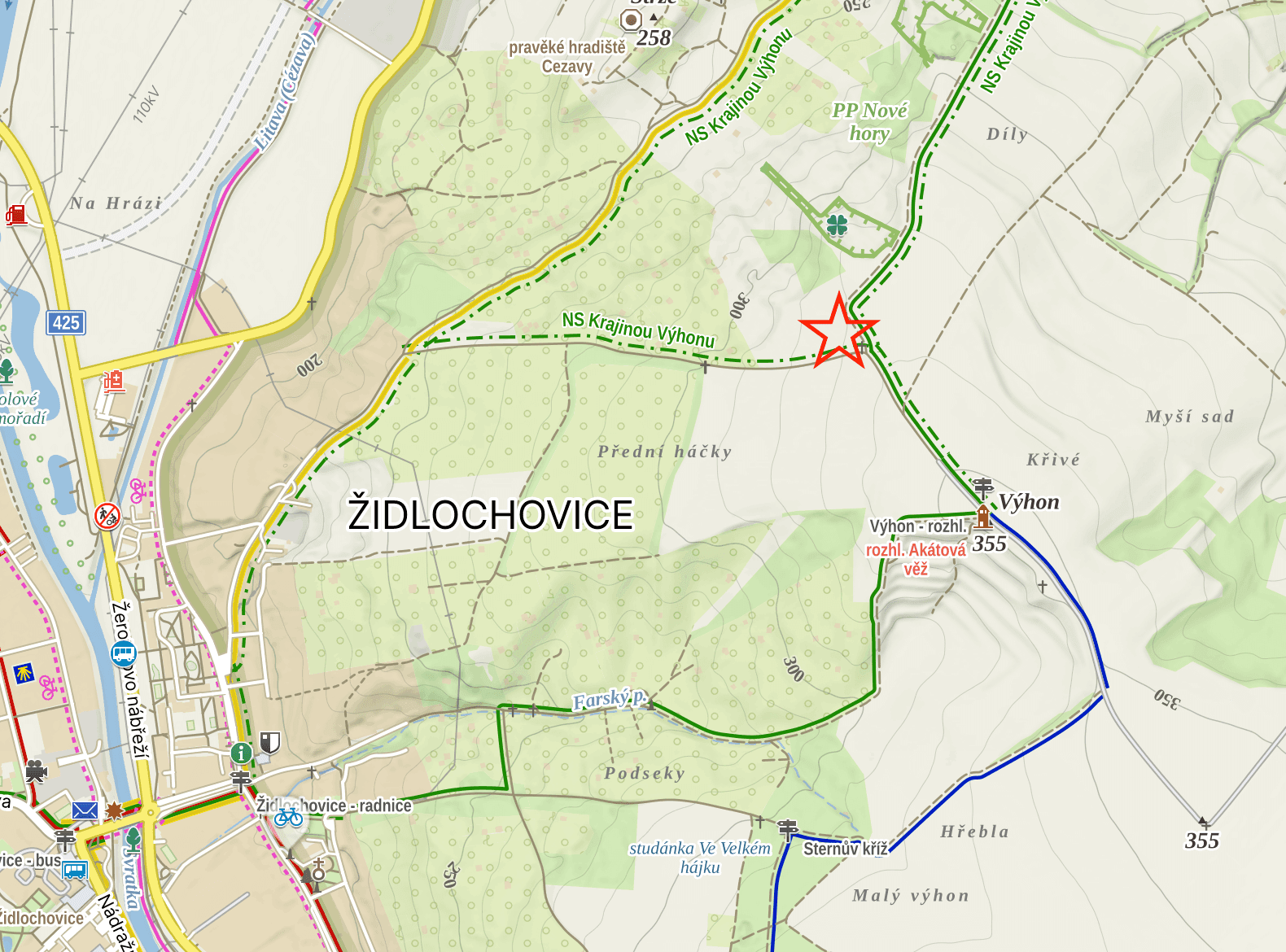 plot for sale, 7,721 m², Židlochovice, Jihomoravský Region plot for sale, 7,721 m², Židlochovice, Jihomoravský Region