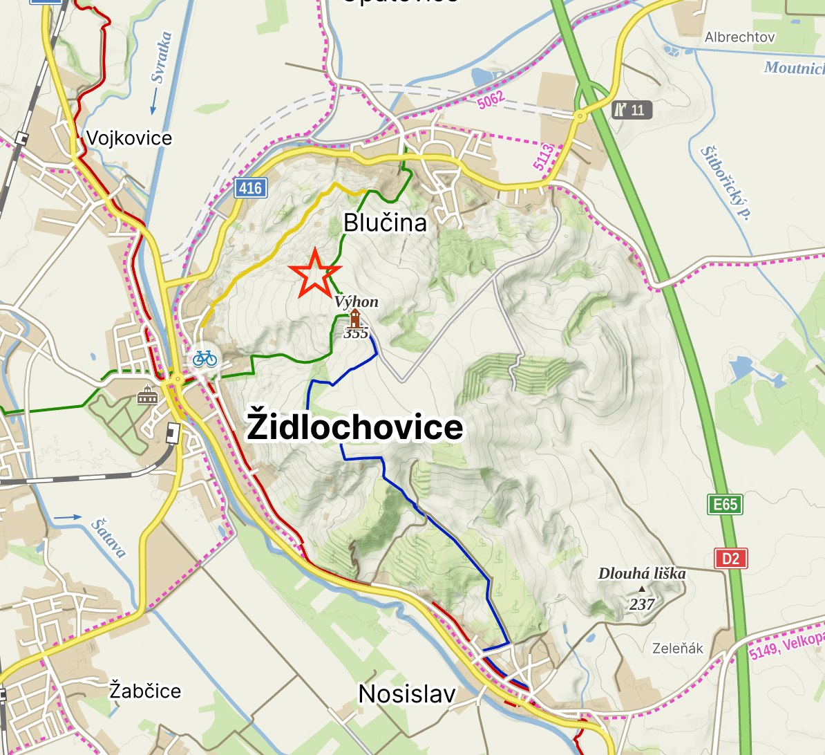 plot for sale, 7,721 m², Židlochovice, Jihomoravský Region plot for sale, 7,721 m², Židlochovice, Jihomoravský Region