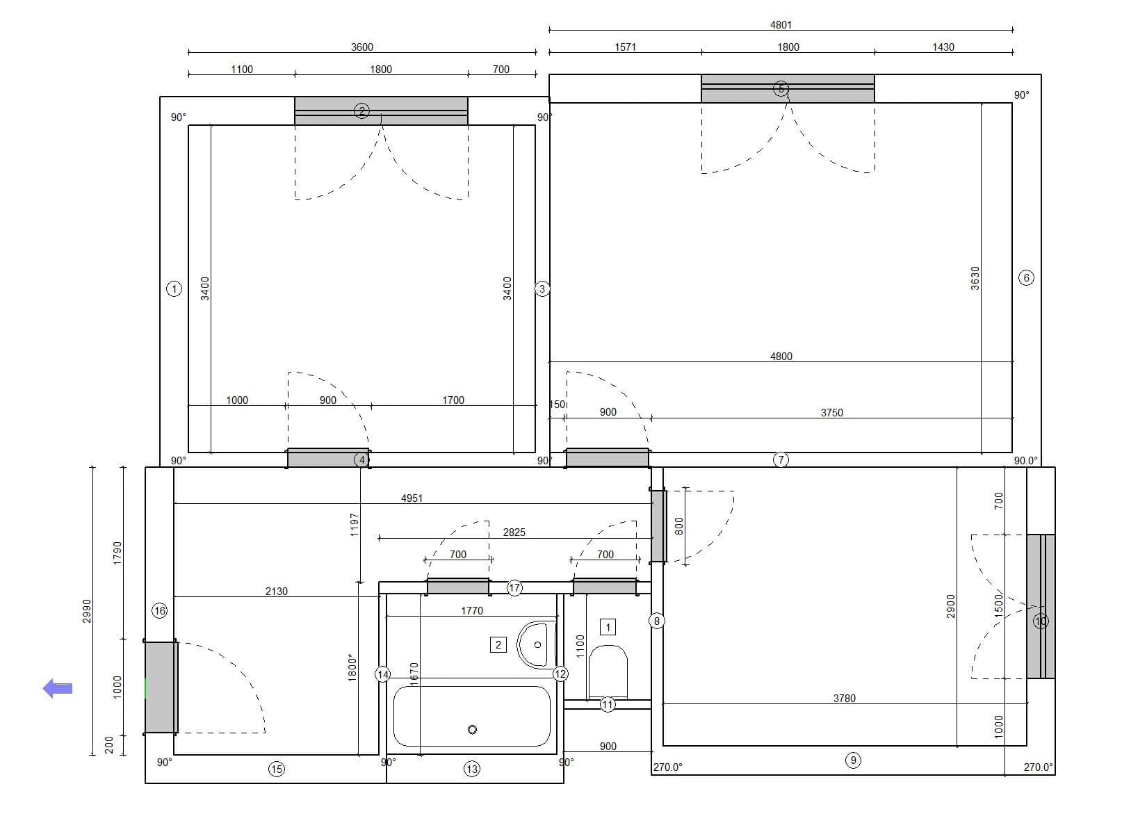 2 bedroom with open-plan kitchen flat for sale, 58 m², Na Padesátém, Prague, Prague 2 bedroom with open-plan kitchen flat for sale, 58 m², Na Padesátém, Prague, Prague