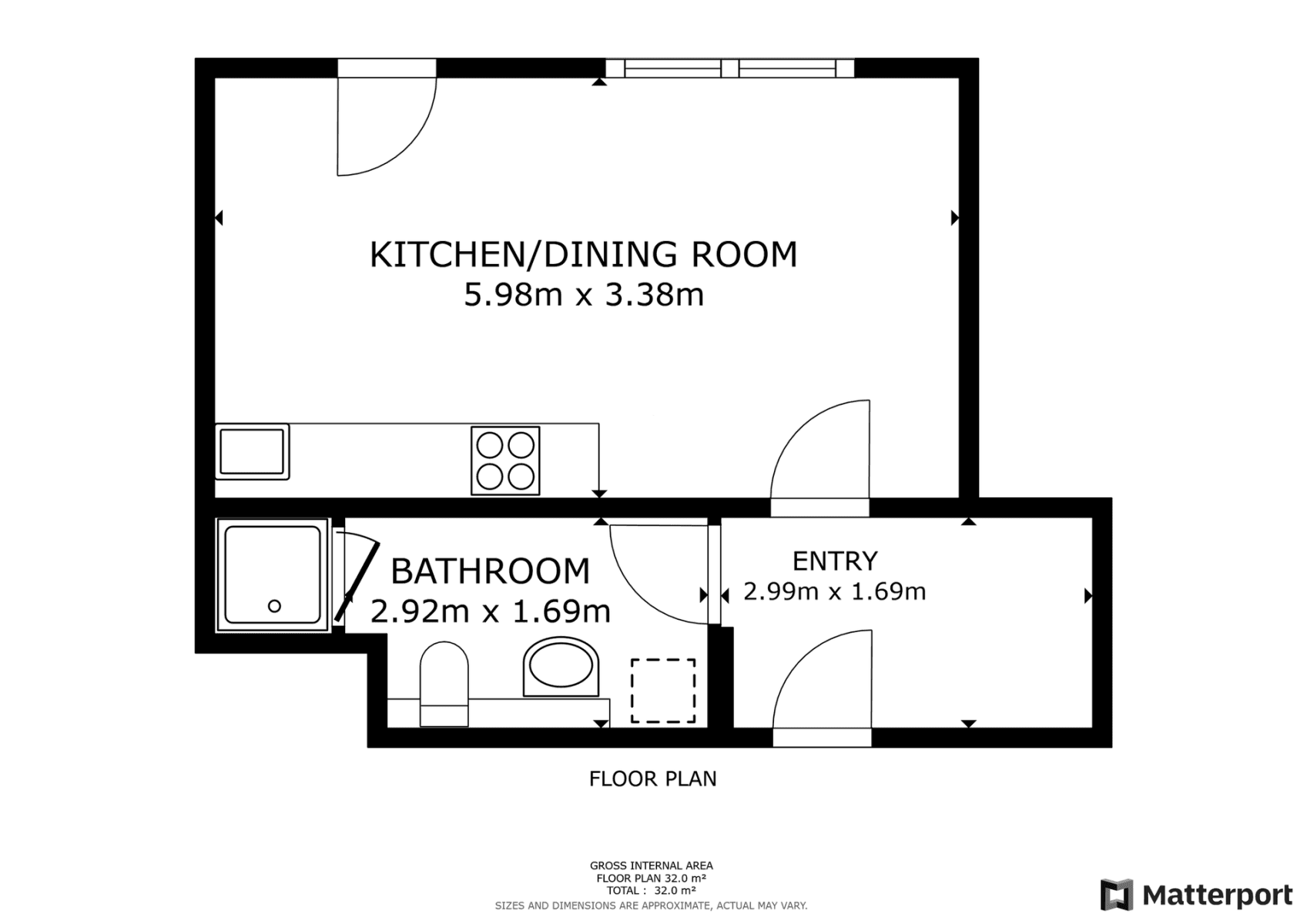 Studio flat to rent, 31 m², Laponská, Prague, Prague Studio flat to rent, 31 m², Laponská, Prague, Prague