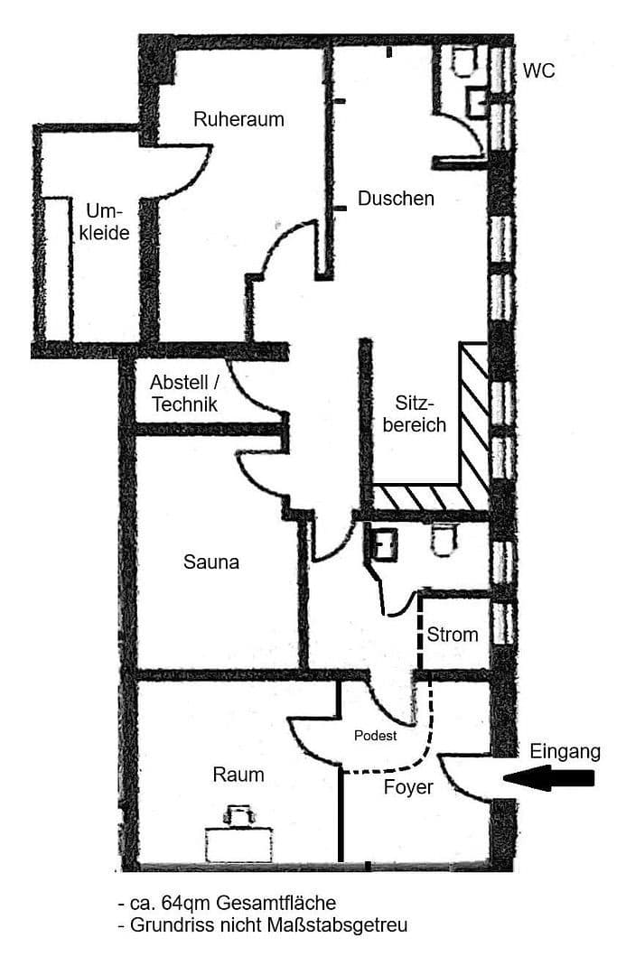 office to rent, 64 m², Promenade 41, Fehrbellin, Brandenburg office to rent, 64 m², Promenade 41, Fehrbellin, Brandenburg