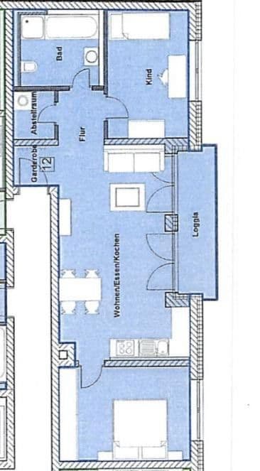 2 bedroom with open-plan kitchen flat for sale, 68 m², Fürth, Bavaria 2 bedroom with open-plan kitchen flat for sale, 68 m², Fürth, Bavaria
