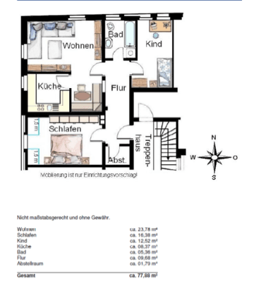 3 bedroom flat for sale, 78 m², Landshut, Bavaria 3 bedroom flat for sale, 78 m², Landshut, Bavaria