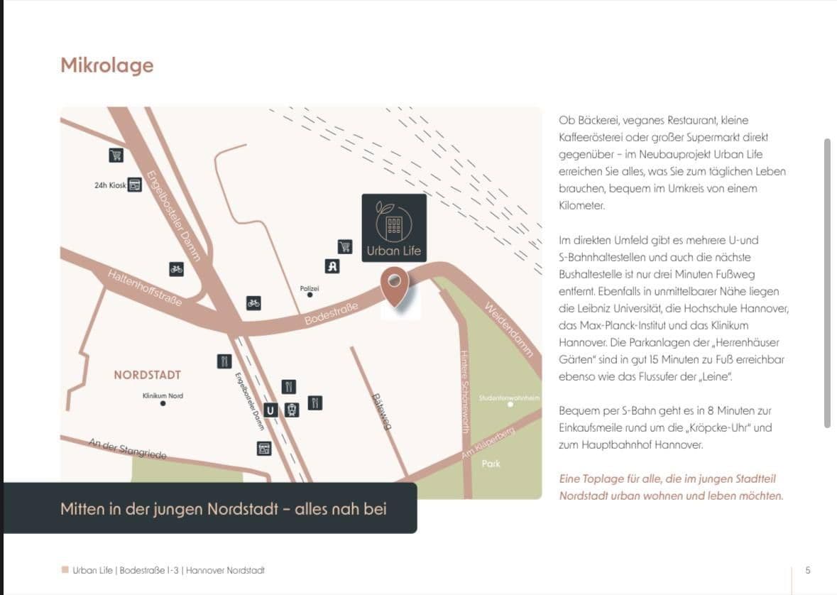 1 bedroom flat to rent, 39 m², Bodestrasse 1-3, Hanover, Lower Saxony 1 bedroom flat to rent, 39 m², Bodestrasse 1-3, Hanover, Lower Saxony