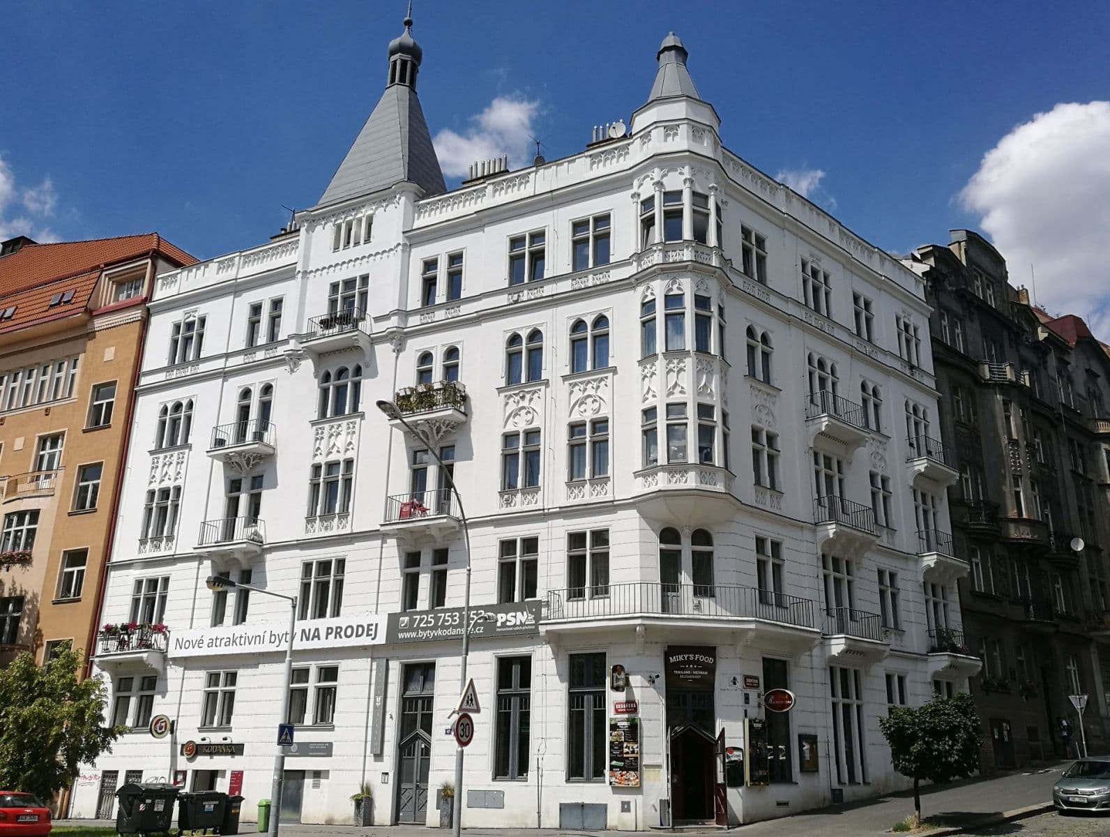 1 bedroom with open-plan kitchen flat to rent, 51 m², Kodaňská, Prague, Prague 1 bedroom with open-plan kitchen flat to rent, 51 m², Kodaňská, Prague, Prague