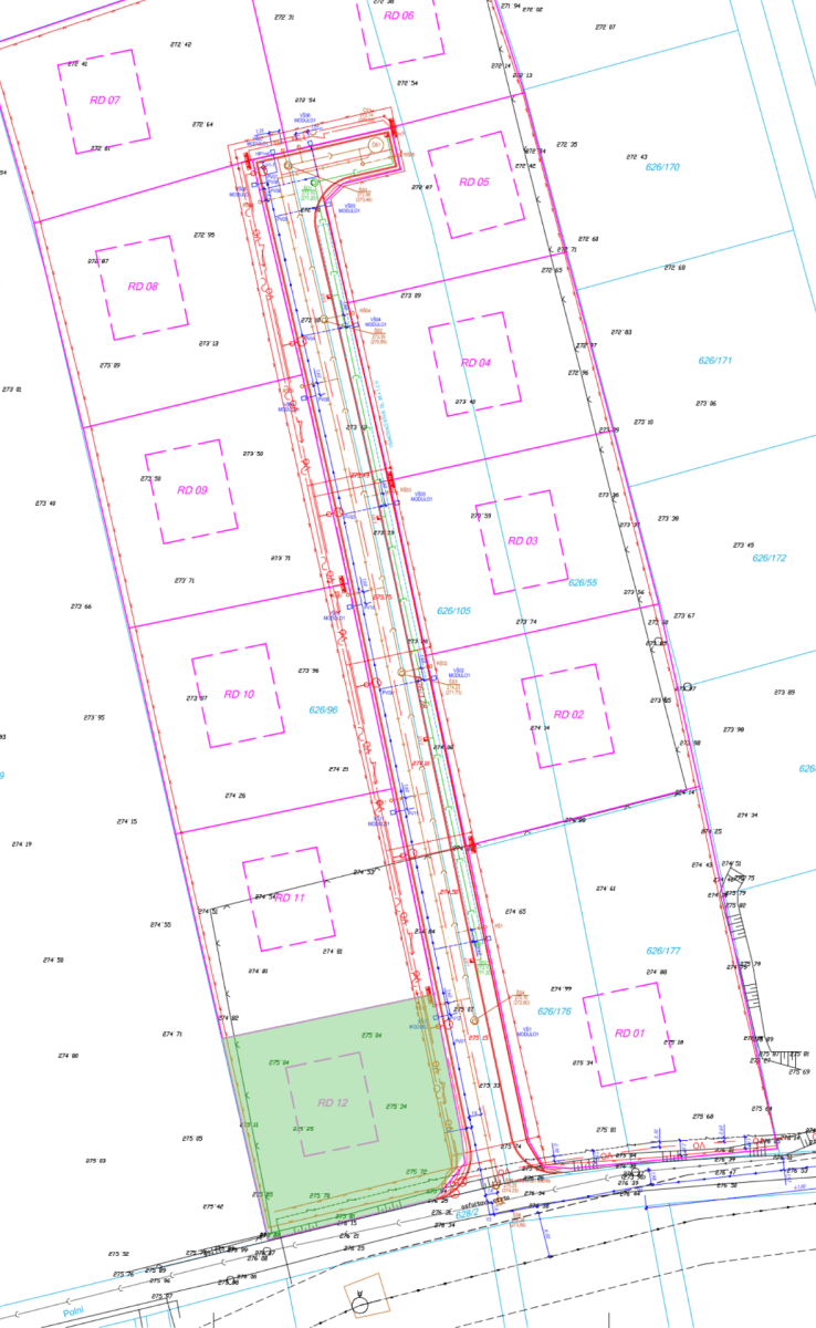 plot for sale, 830 m², Raduň, Moravskoslezský Region plot for sale, 830 m², Raduň, Moravskoslezský Region