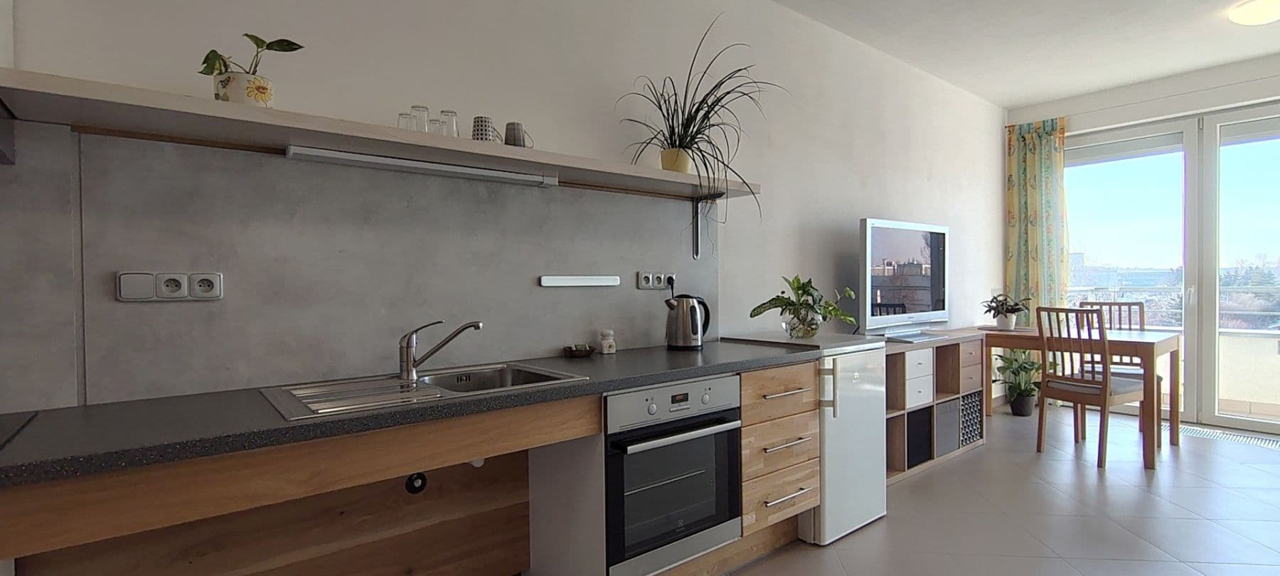 1 bedroom with open-plan kitchen flat to rent, 45 m², Hlučkova, Prague, Prague 1 bedroom with open-plan kitchen flat to rent, 45 m², Hlučkova, Prague, Prague